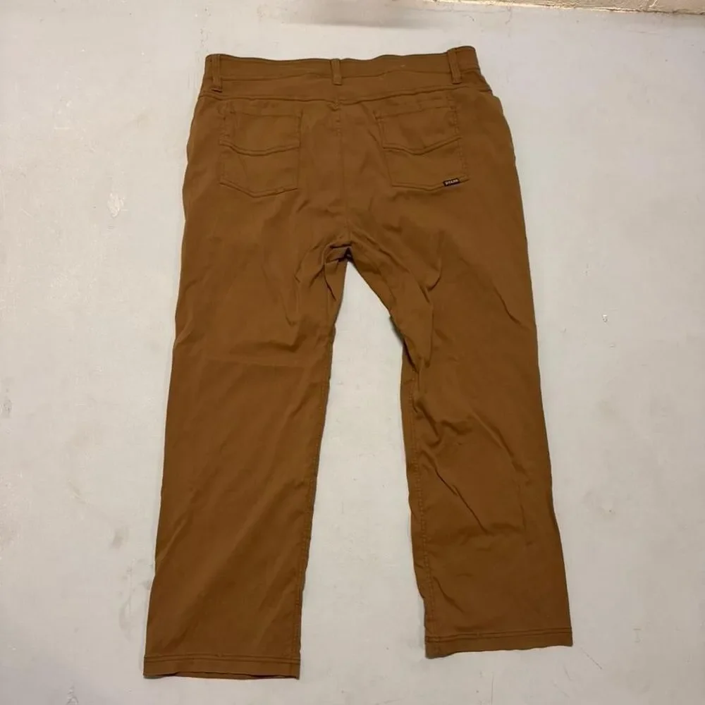 Prana Men's Brown and Tan Trousers
